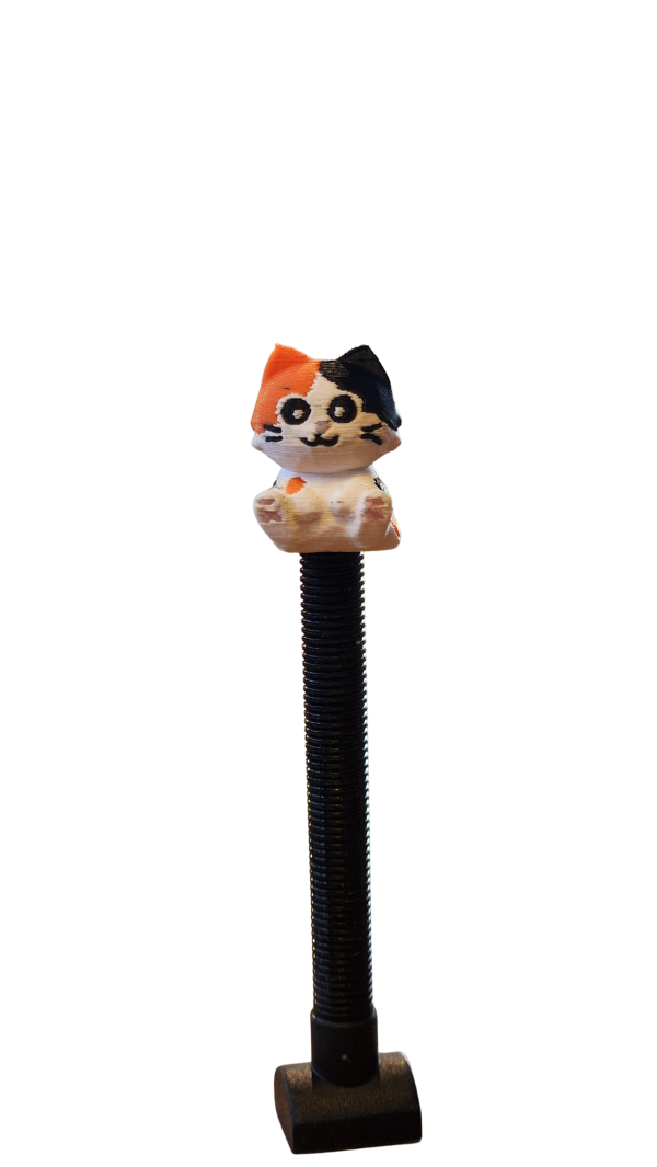 Tricolor Cat Ventilkappenset, | 3D-gedruckt Presta