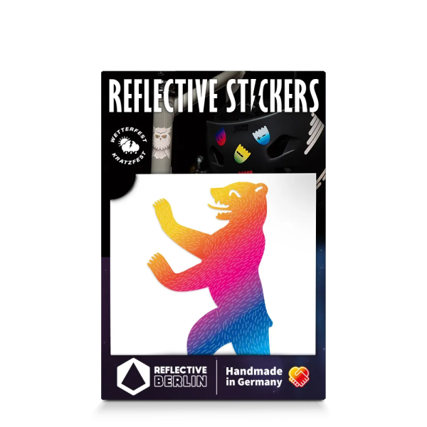REFLECTIVE Berlin Berlin Bear &ndash; Rainbow