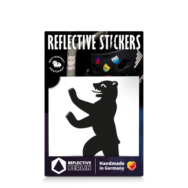 REFLECTIVE Berlin Berlin Bear &ndash; Black