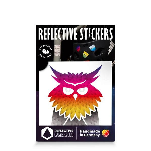 REFLECTIVE Berlin Owl &ndash; Rainbow