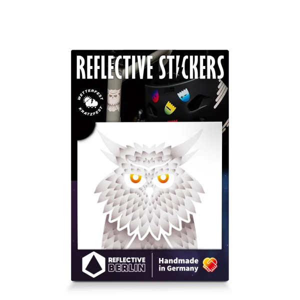 REFLECTIVE Berlin Owl &ndash; White