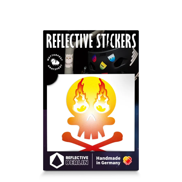 REFLECTIVE Berlin Skull &ndash; Fire