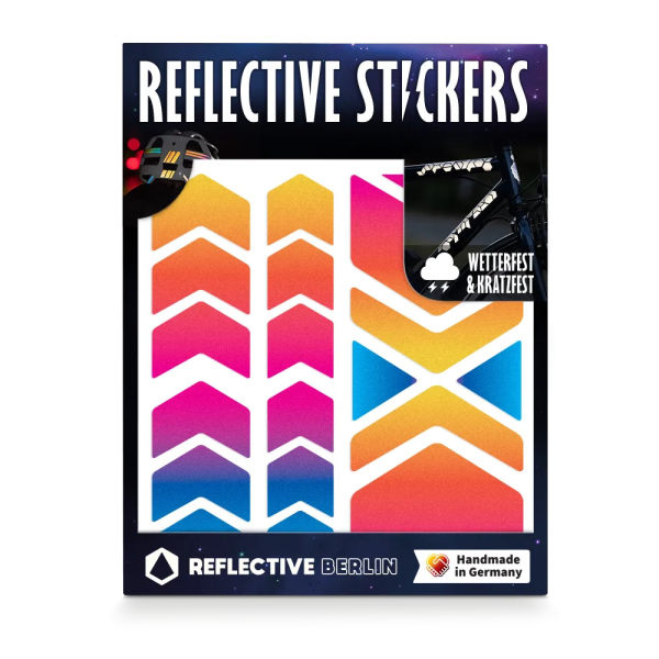 REFLECTIVE Berlin Chevrons &ndash; Rainbow