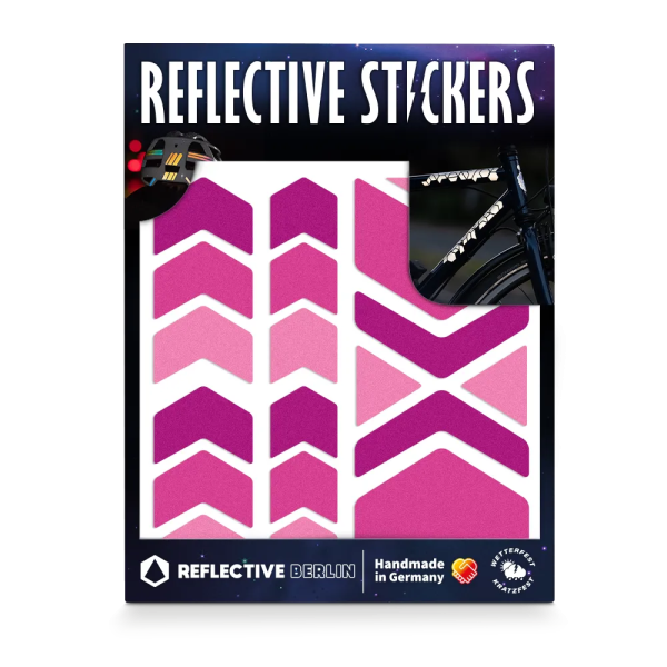 REFLECTIVE Berlin Chevrons &ndash; Pink
