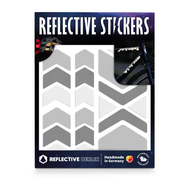 REFLECTIVE Berlin Chevrons &ndash; Grey
