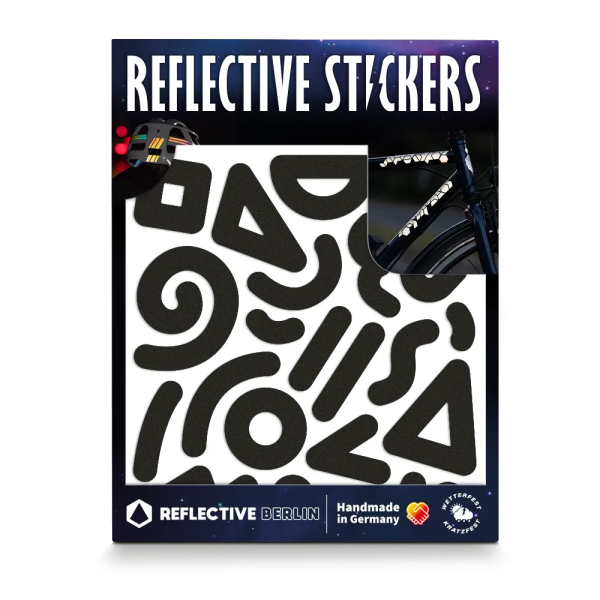 REFLECTIVE Berlin Doodle &ndash; Black