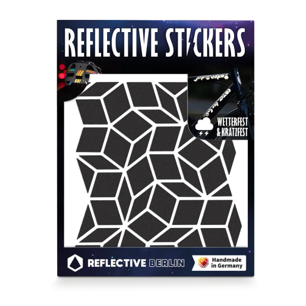 REFLECTIVE Berlin Rombus &ndash; Black