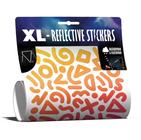 REFLECTIVE Berlin XL Doodle &ndash; Rainbow