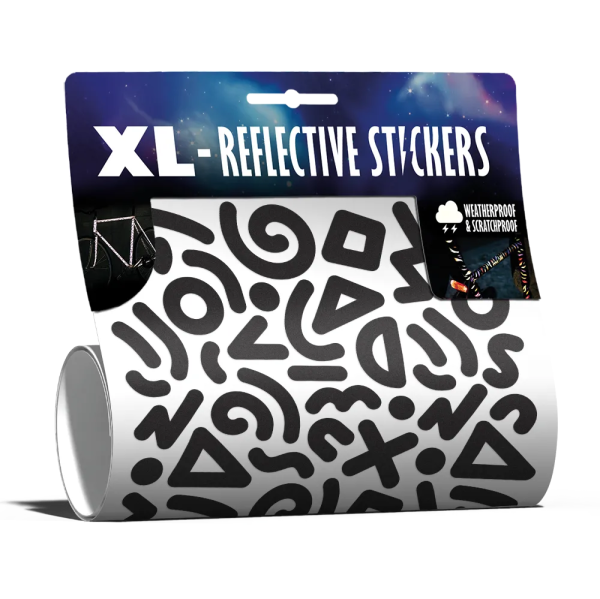 REFLECTIVE Berlin XL Doodle &ndash; Black