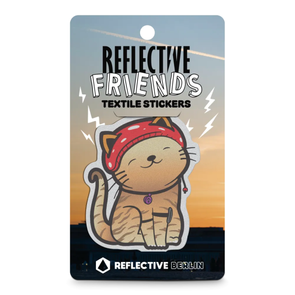 REFLECTIVE Berlin Textilsticker Miez