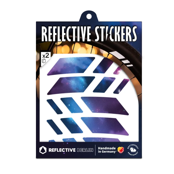 REFLECTIVE Berlin Felgensticker Racer 20mm &ndash; Space