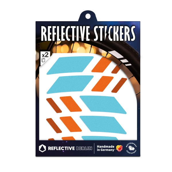REFLECTIVE Berlin Felgensticker Racer 20mm &ndash; Vintage
