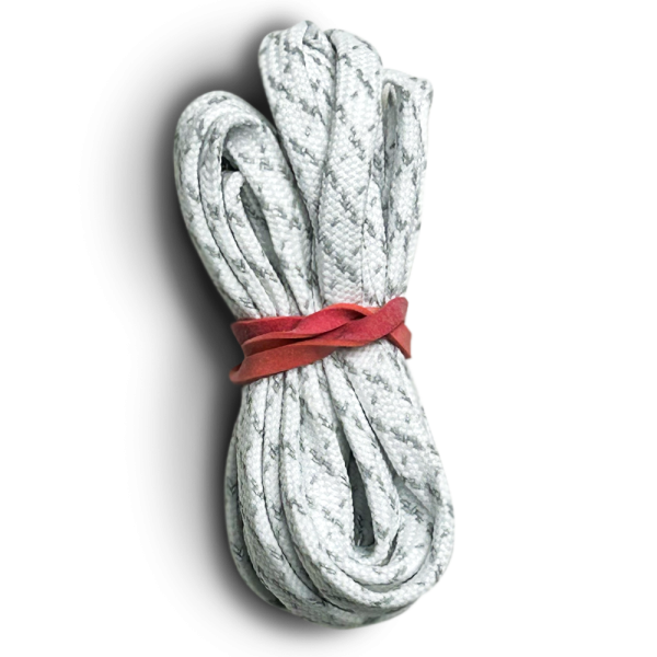 REFLECTIVE Berlin Schn&uuml;rsenkel 110 cm &ndash; White