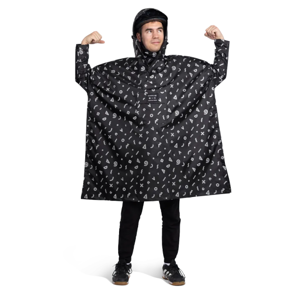 REFLECTIVE Berlin Regenponcho &ndash; Doodle