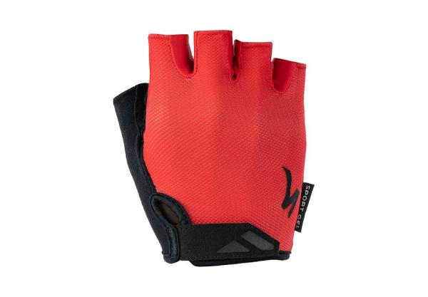 Specialized Men's Body Geometry Sport Gel Short Finger Gloves S Red