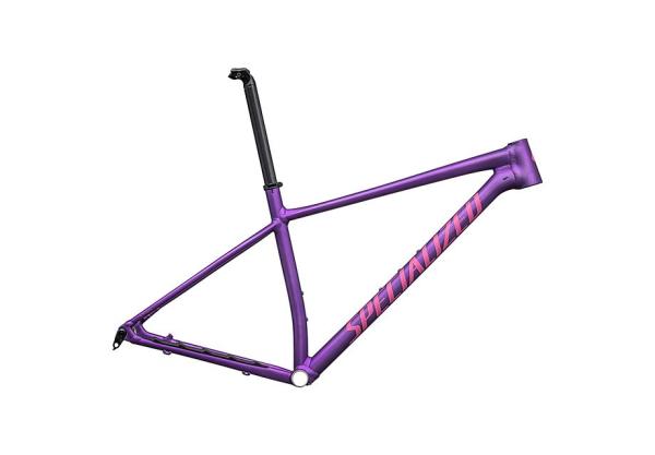 Specialized Chisel Hardtail Frameset Gloss Purple Tint Linear Brushed / Rebel Pink M