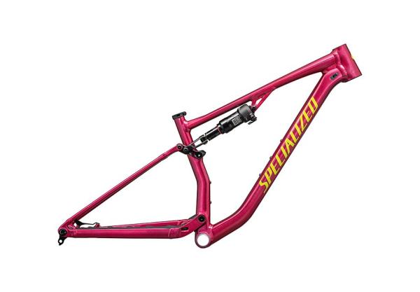 Specialized Chisel Frameset Gloss Rebel Pink Tint Organic Brushed / Satin Ion Metallic S