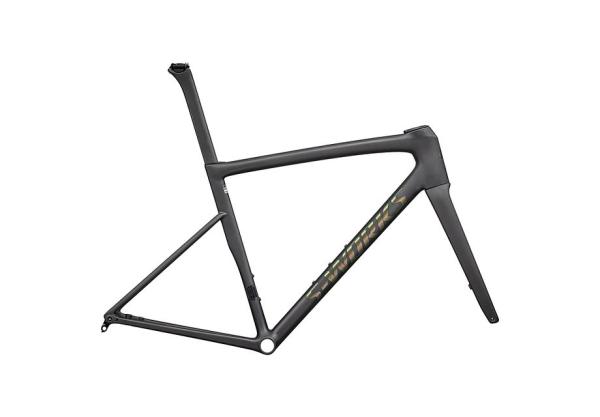 Specialized S-Works Tarmac SL8 Frameset - Ready to Paint Satin Carbon Rtp / Silver To Green Pearl 61