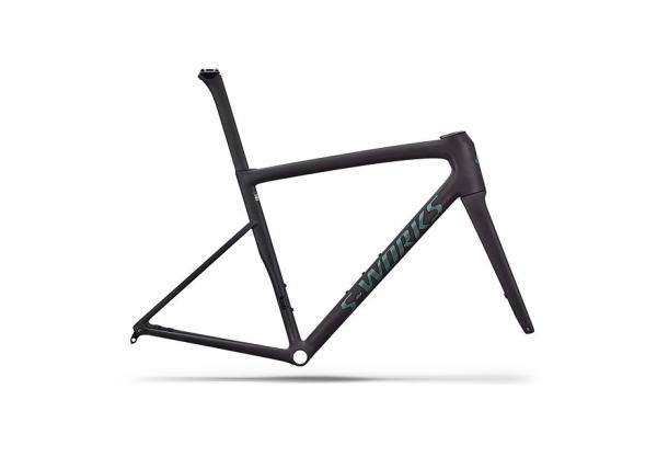 Specialized S-Works Tarmac SL8 Frameset - FACT 12r Carbon RTP RAW CARBON / GLOSS PREMIUM FJORD 52