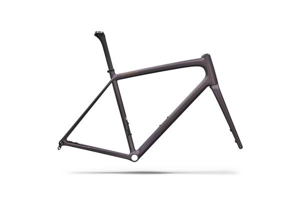 Specialized Aethos 2 Frameset - FACT 10r Carbon SATIN NEBULA METALLIC / BURNT GOLD METALLIC 61