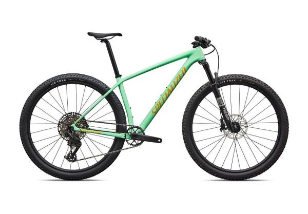 Specialized Epic Hardtail Comp  - SRAM Eagle 70, RockShox REBA Gloss Oasis / California Sunshine M