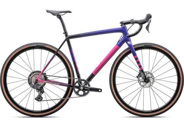 Specialized Crux Comp - Shimano GRX Gloss Carbon / Purple Haze / Rebel Pink / Birch 61