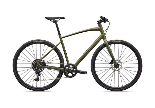 Specialized Sirrus X 2.0 GLOSS LARUEL GREEN METALLIC / SANDSTONE METALLIC FROST REFLECTIVE XS