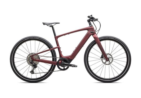 Specialized Turbo Vado SL 2 6.0 Carbon Satin Red Sky / Red Onyx Frost XL