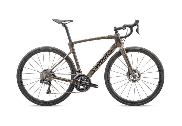 Specialized S-Works Roubaix SL8 - Shimano Dura-Ace Di2 Gloss Toupe / Gunmetal Strata / Charcoal 44