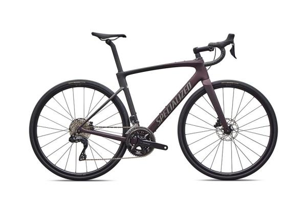 Specialized Roubaix SL8 Comp - Shimano 105 Di2 Satin Solidity Metallic/Obsidian Metallic Fade/Smoke 52