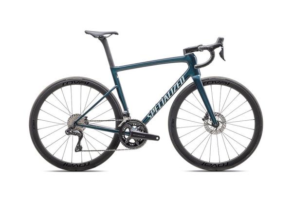 Specialized TARMAC SL8 EXPERT DI2 54 DEEP LAKE METALLIC/GREEN PEARL