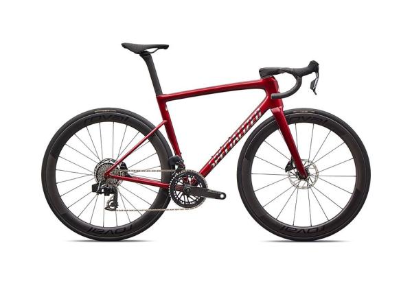 Specialized Tarmac SL8 Pro - SRAM Force AXS GLOSS RED SKY / CHROME 44