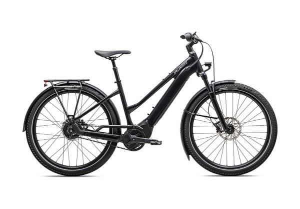 Specialized Turbo Vado 4.0 IGH Step-Through Gloss Castblack / Satin Silver Reflective S