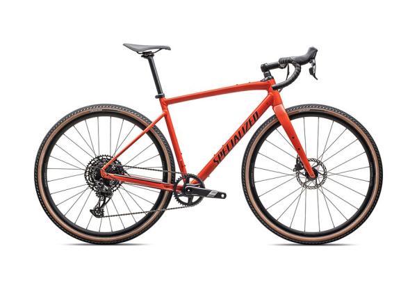 Specialized Diverge Comp E5 - SRAM Apex Satin Deep Orange / Deep Lake 52