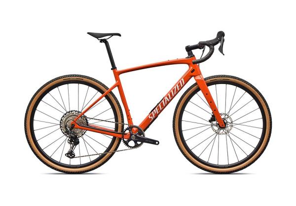 Specialized Diverge 4 Sport Carbon - Shimano GRX 600 Deep Orange/Dune White 56