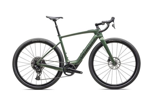 Specialized Turbo Creo 2 Comp - SRAM Apex / X1 Eagle AXS Cypress Metallic / Black Liquid Metal 54