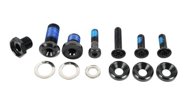Specialized BLT KIT MY20 ENDURO CARBON SUSPENSION PIVOT BOLT KIT (W/ PIVOT SPACERS) BLACK N/A