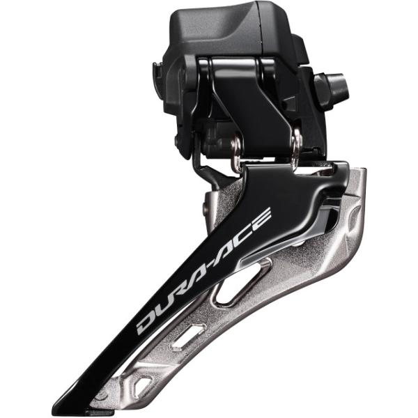 Shimano Dura Ace Di2 Umwerfer 12-f Anl&ouml;t FD-R9250F  Silber;Schwarz 2x12 Fach