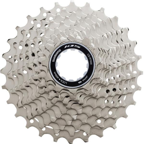 Shimano 105 Kassette 11-f 11-28 CS-R700011128  Silber 11-28 Z&auml;hne