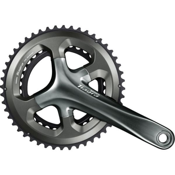 Shimano Tiagra Kurbel 10-f 175mm 34/48 FC-R4700EX84  Schwarz 2x10 Fach, 175 mm