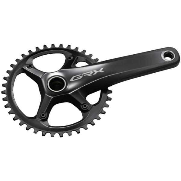 Shimano GRX810 Kurbel 11-f 175mm 40Z FC-RX8101EXB0 50.1mm  Schwarz 1x11 Fach, 175 mm
