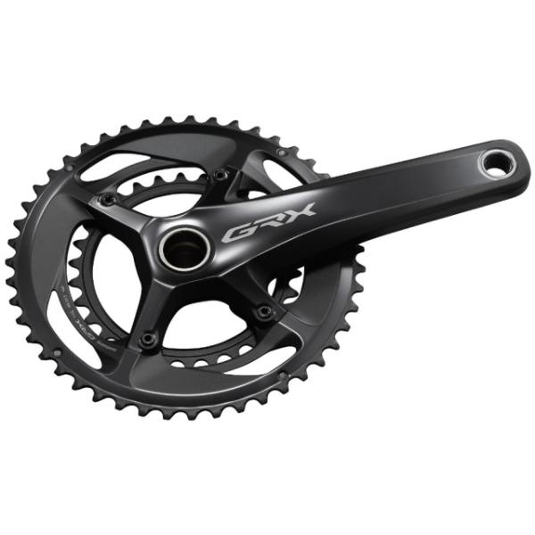 Shimano GRX810 Kurbel 11-f 175mm 31/48 FC-RX8102EX81 46.9mm  Schwarz 2x11 Fach, 175 mm