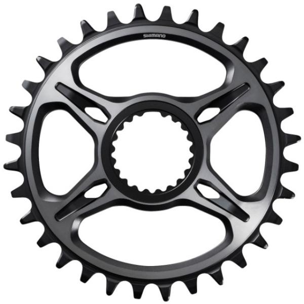 Shimano XTR Kettenblatt 12-f 36Z SM-CRM95A6 Single Direct Mount  Schwarz 36 Z&auml;hne