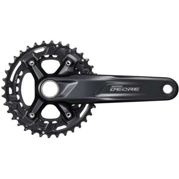 Shimano Deore Kurbel 10-f 175mm 26/36 FC-M41002EX66 48.8mm  Schwarz 2x10 Fach, 175 mm