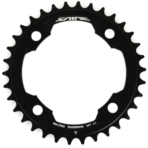 Shimano Saint Kettenblatt 10-f 38Z SM-CR82A8 FC-M820/825  Schwarz 38 Z&auml;hne