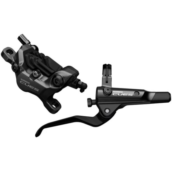 Shimano CUES U8020 Disc Brake Set VR 1000mm U-80201JLFPSA100 4 Kolben  Schwarz 1000 mm