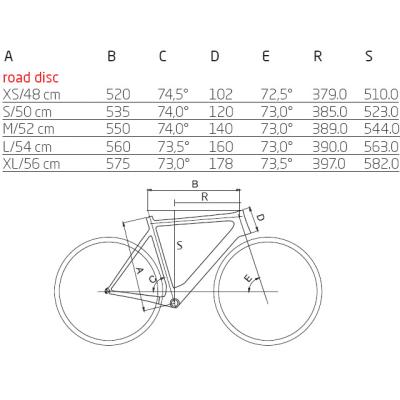 Price Road Alu Rahmen L/565mm lang Mod25 1.5 Tapered roh  Roh 54 cm Produktbild 1