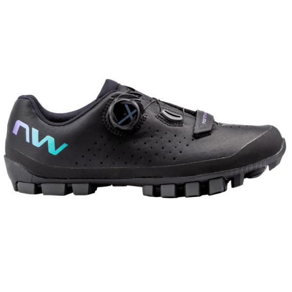 Northwave Schuhe Hammer Plus Woman  39.5 SS26 black/iridescent Damen Black Iredescent
