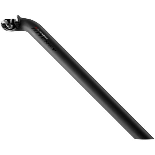 Ritchey Sattelst&uuml;tze Superlogic 27.2mm UD Carbon matt 25mm Setback Single Bolt 350mm  Schwarz 350 mm