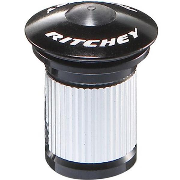 Ritchey Steuersatz WCS Kompressor f&uuml;r Carbonschaft 1 1/8 inkl. Schrauben und Topcap  Schwarz, Silber